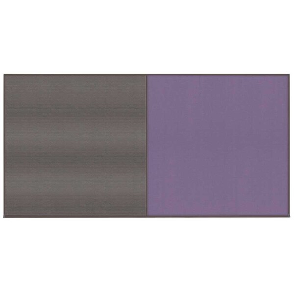 Enclosed Corkboard, 1 Door, 72"x36", 4" Fra